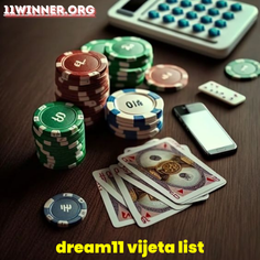 dream11 vijeta list